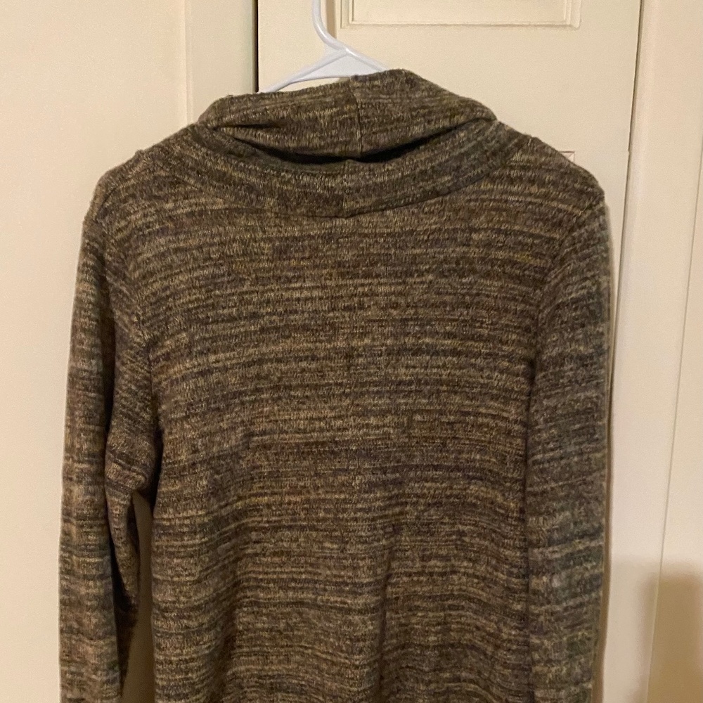 Cowl neck lightweight everyday sweater